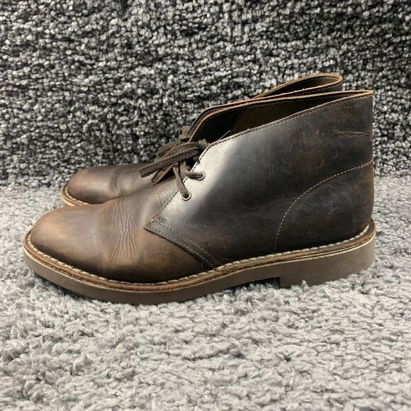 Clarks Bushacre 2 Chukka Boot Brown Men’s Size 10 - Picture 1 of 8